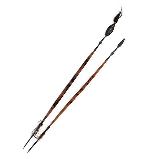 AUTHENTIC CEREMONIAL SPEARS – ‘Warrior Flame’ Series.
